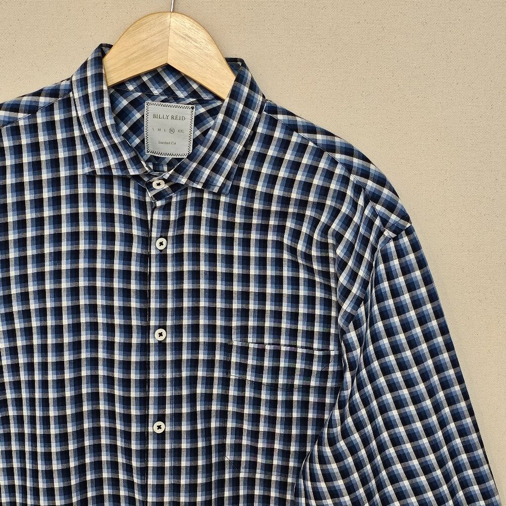 Billy Reid Standard Cut Button Down XL